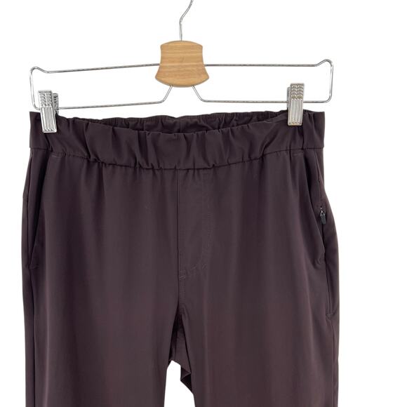 Vuori Miles Ankle Pants Pull-On Cropped Dark Brown Size Small - Picture 3 of 10